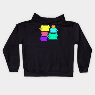 Colourful Kitties Kids Hoodie